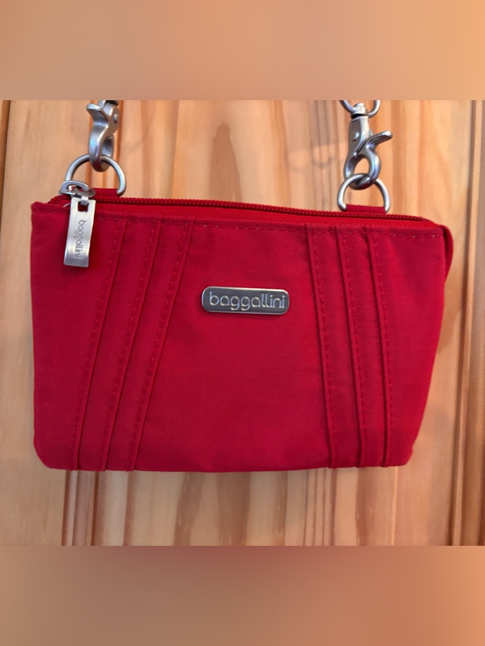 Baggallini Red Mini Crossbody